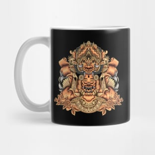 Barong the culture with Balinese dancer Mug